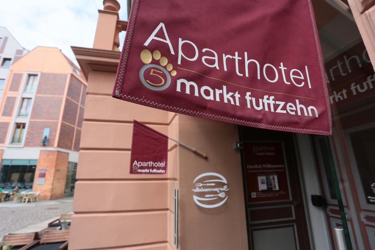Aparthotel Markt Fuffzehn Stralsund Exteriör bild